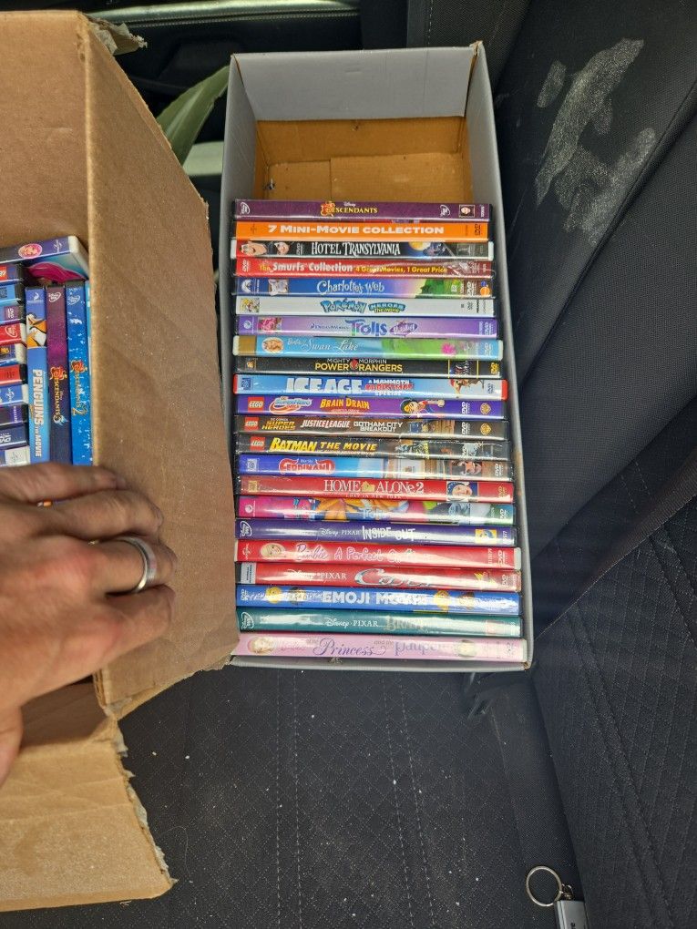 Movies, DVD. Disney Mostly