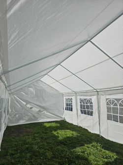 10x30 Party Tent Canopy Outdoor Gazebo Canopy Wedding Party Tent with 8Sidewalls