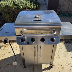 Charbroil 4 Burner, Side Burner - $165 OBO