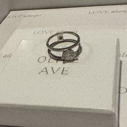 Olive Ave Moissanite Engagement ring