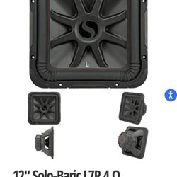 12" Solo-Baric L7R Subwoofer