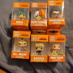 My Hero Academia Pocket Pop Keychain Collection 