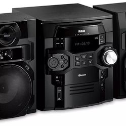 Big Sale !!!!!RCA RS2867B 300 Watts 5-CD Bluetooth Shelf Music System (Black)