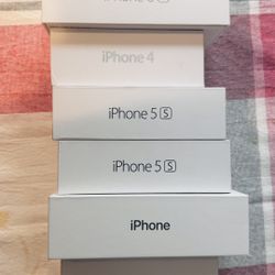 iPhone boxes