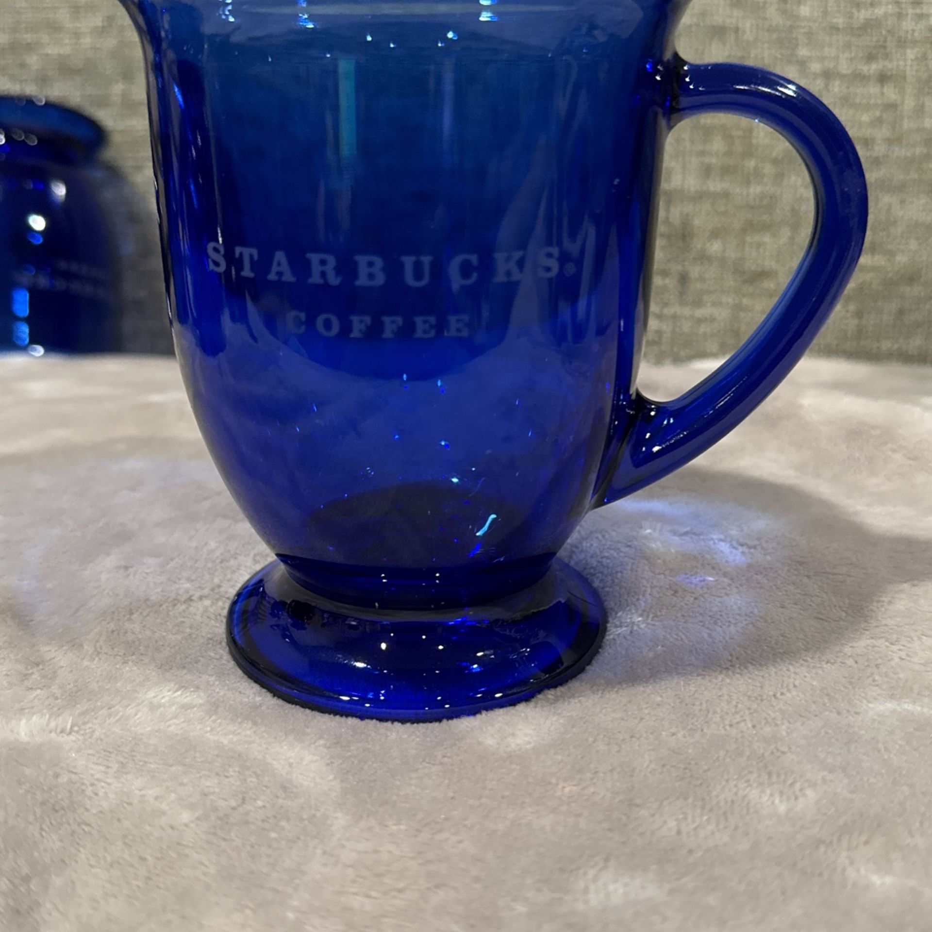 Vintage Starbucks Coffee Mug Cobalt Blue
