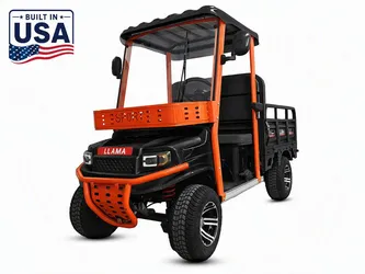 LLAMA Truck Ranger Black - New Electric Utility Vehicle In Stock