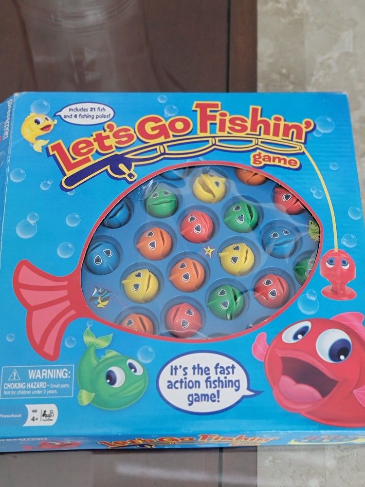 LET'S GO FISHING GAME