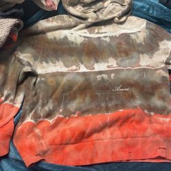 Amiri Space Dye Orange Sweater