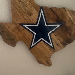 Cowboys Texas De Madera Grande 