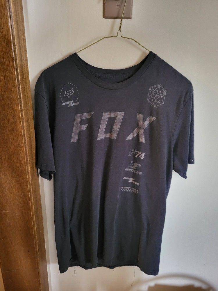 MEN'S LARGE FOX RACING T-SHIRT