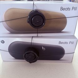Beats Pill $100 Each ….. Black And Gold 