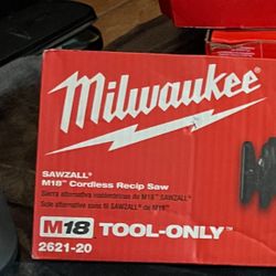 Milwaukee Brand New In The Box Never Opened Sawzall