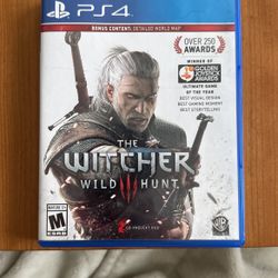PS4 The Witcher  