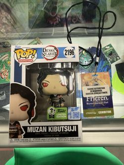 Funko Pop Muzan Kibutsuji Metallic ECCC 2026 Exclusive In Hand $80 Each