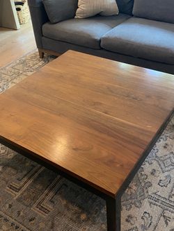 Room & Board 40” sq Coffee Table