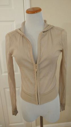 Gold Guess hoodie - athleasure - small