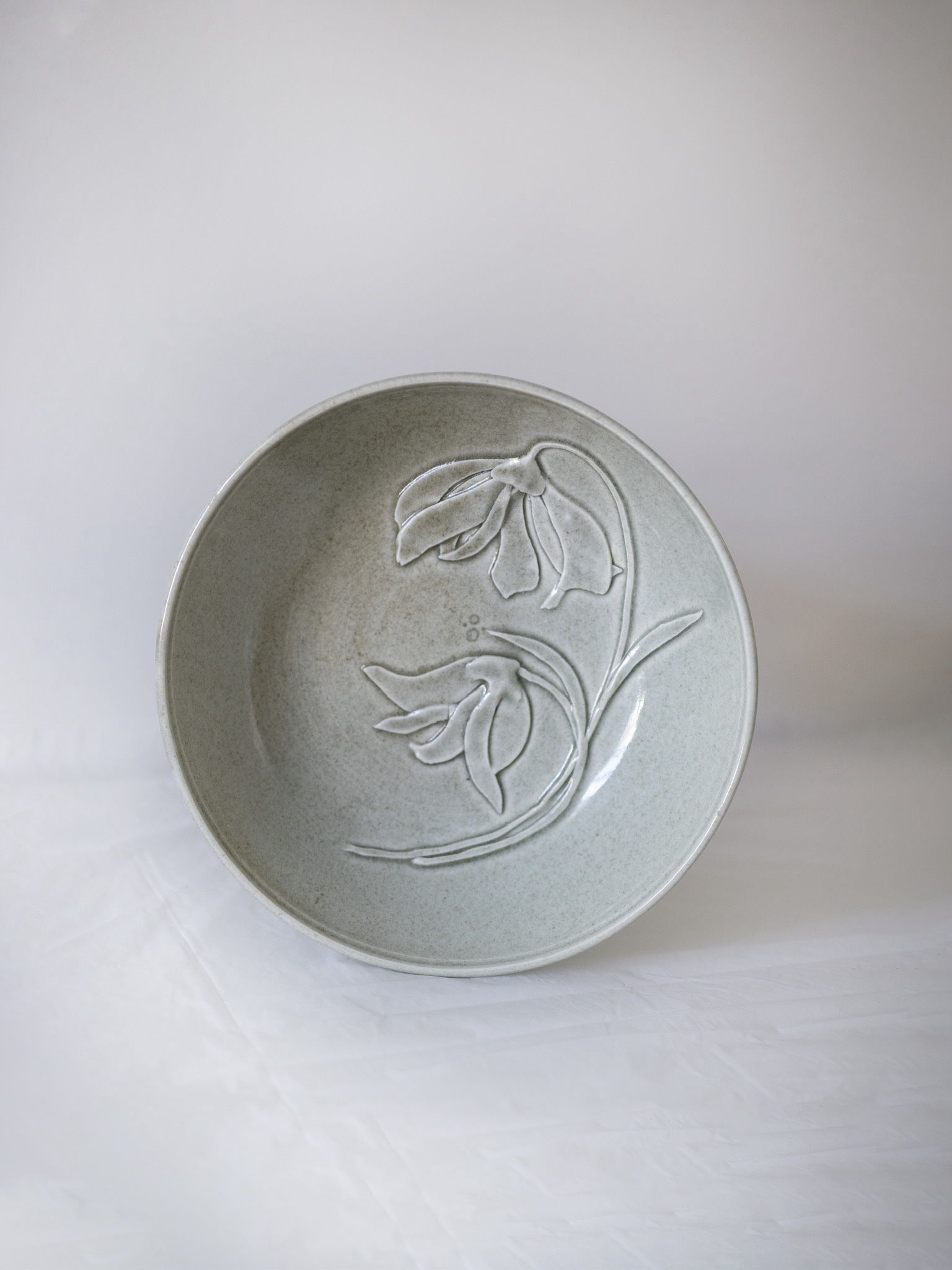 Handmade Ceramic Plate Vintage