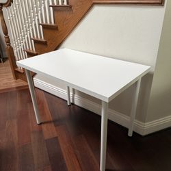 IKEA LINNMON White Table – 39”x23”, Great Condition