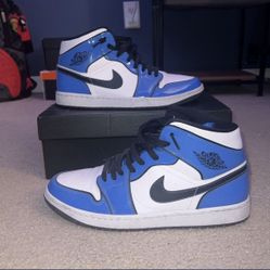 Jordan 1s Blue Signals