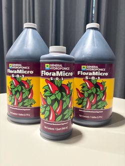 General Hydroponics FloraMicro 5-0-1 Nutrient Bundle