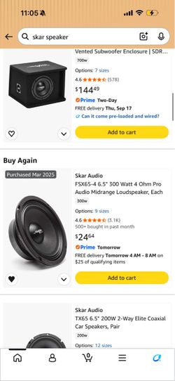Skar 6.5” 300 Watt Speaker