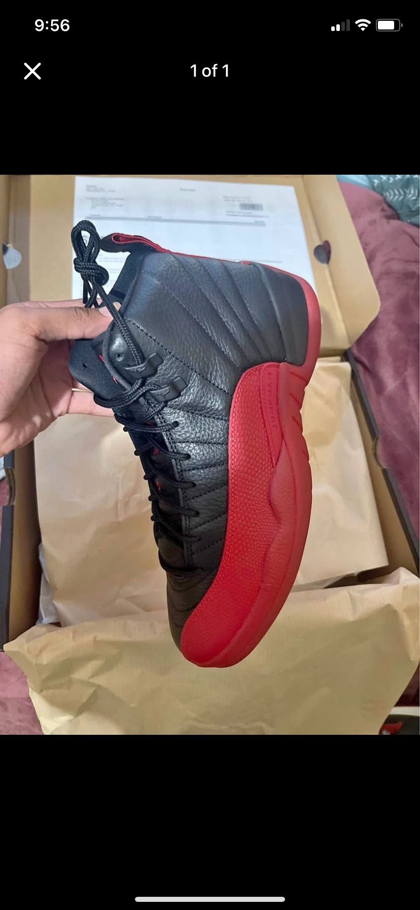 Jordan 12 Size 8.5