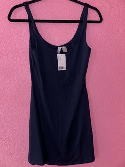 Divided Sleeveless Microfiber Dress