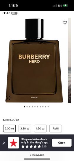 Burberry Hero Parfum