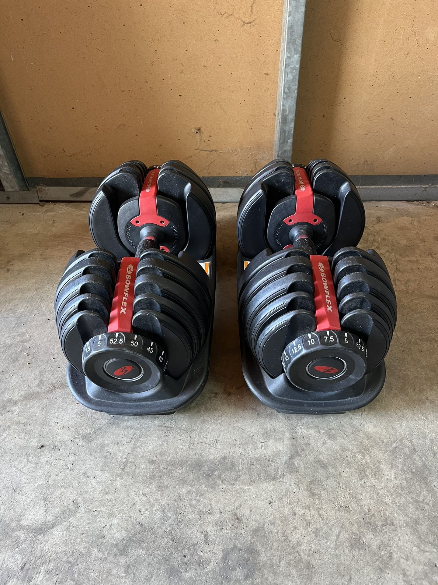 Dumbbell Adjustable Weights BowFlex 5-52.5lb