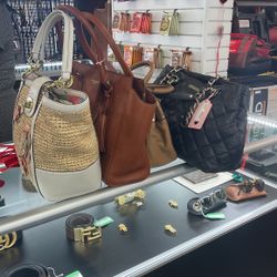 4 Bags Coach Kate Spade Tory Burch 