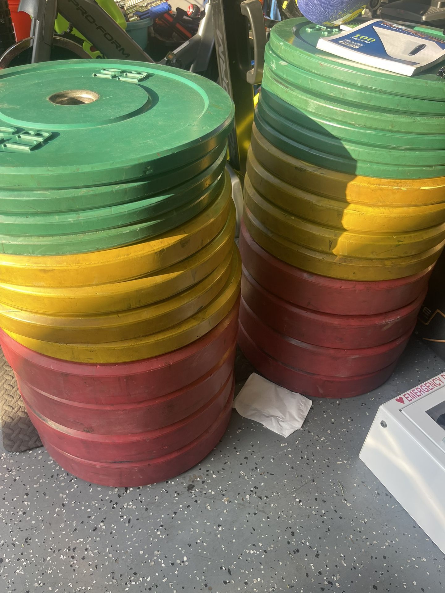 Bumper Plates Olympic Weights