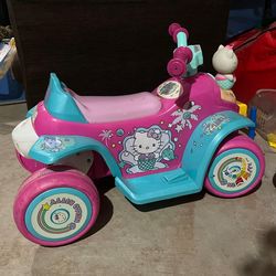 Hello kitty toy truck