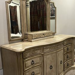 Ashley dresser with mirror