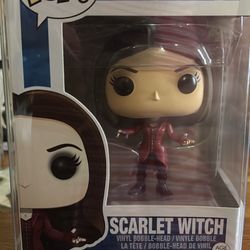 Scarlet Witch Civil War Funko Pop (signed)