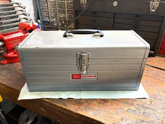 Vintage Craftsman USA Toolbox