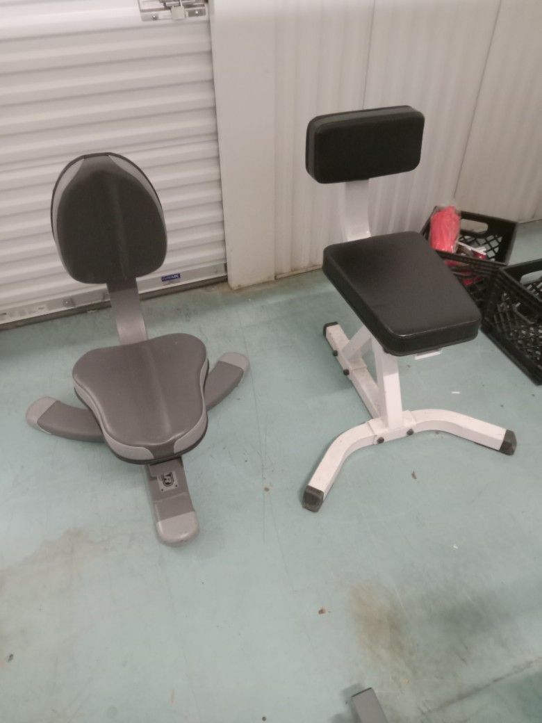 Seated Military Press Exercise Bench $100 Each 