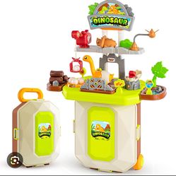 2 in 1 dinosaur workbench