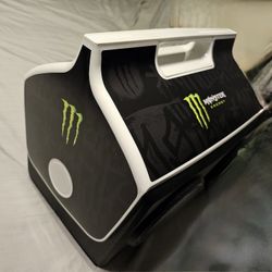 Igloo Monster Energy Cooler With Bluetooth Speakers 