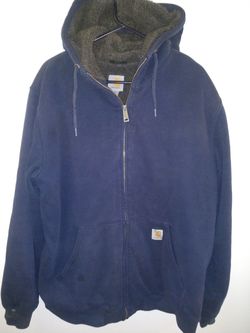 Carhartt zip-up hoodie size XL-T