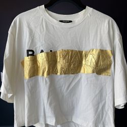 Balmain Crop Too Shirt Size Small 
