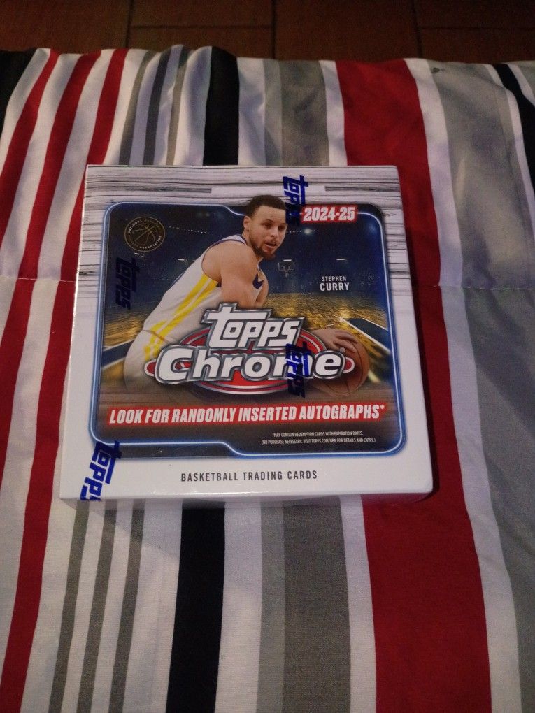 Brand New Topps Chrome Basketball Trading Cards 