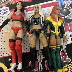 Wwe and aew figures 