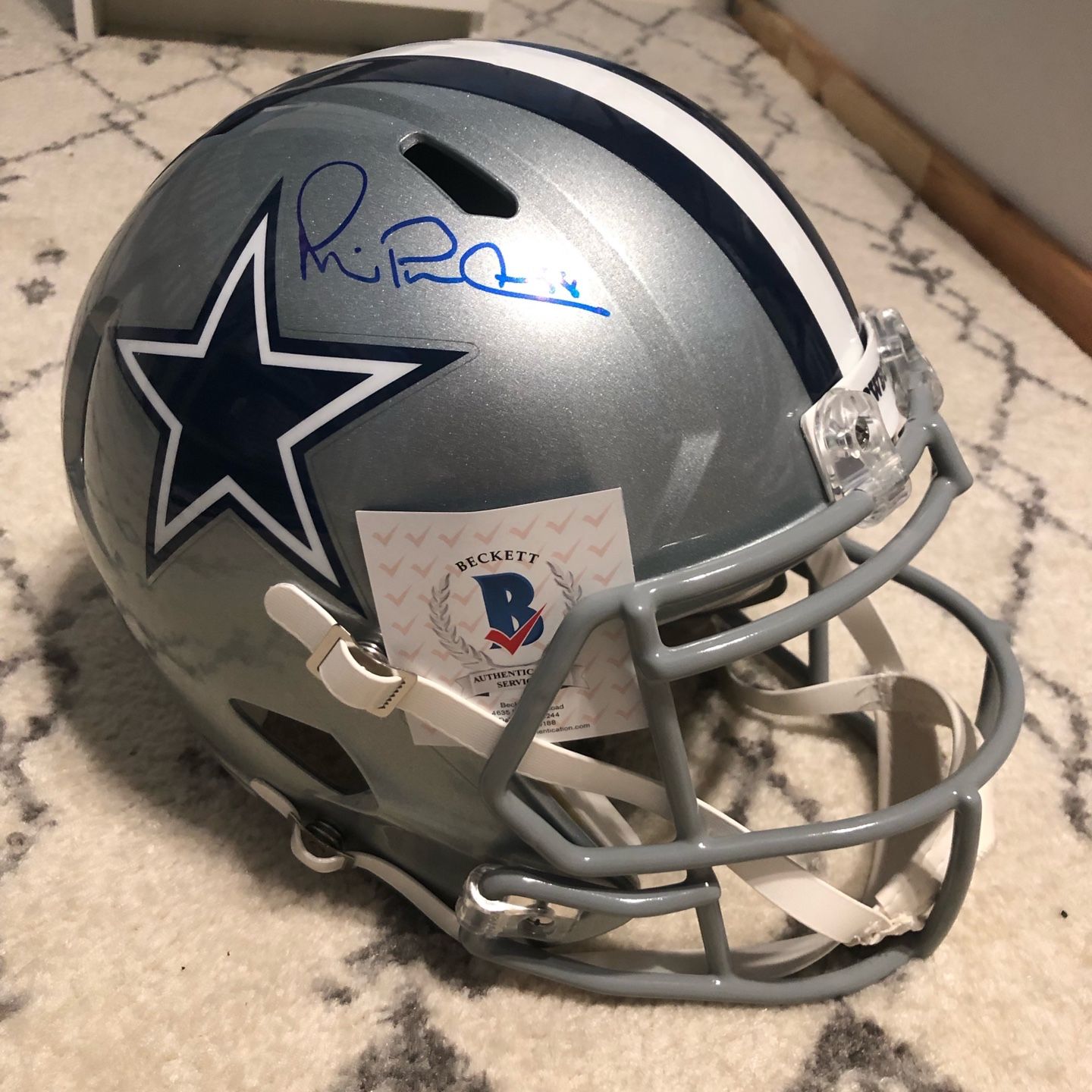 Michael Irvin Autographed Helmet
