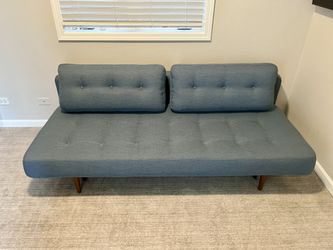 Room & Board Deco Convertible Sleeper Sofa with Mattress Topper