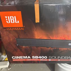 JBL Cinema SB400 SoundBar & SubWoofer