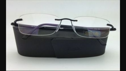 Silhouette Eyewear, Chassis only, comes with case and cloth