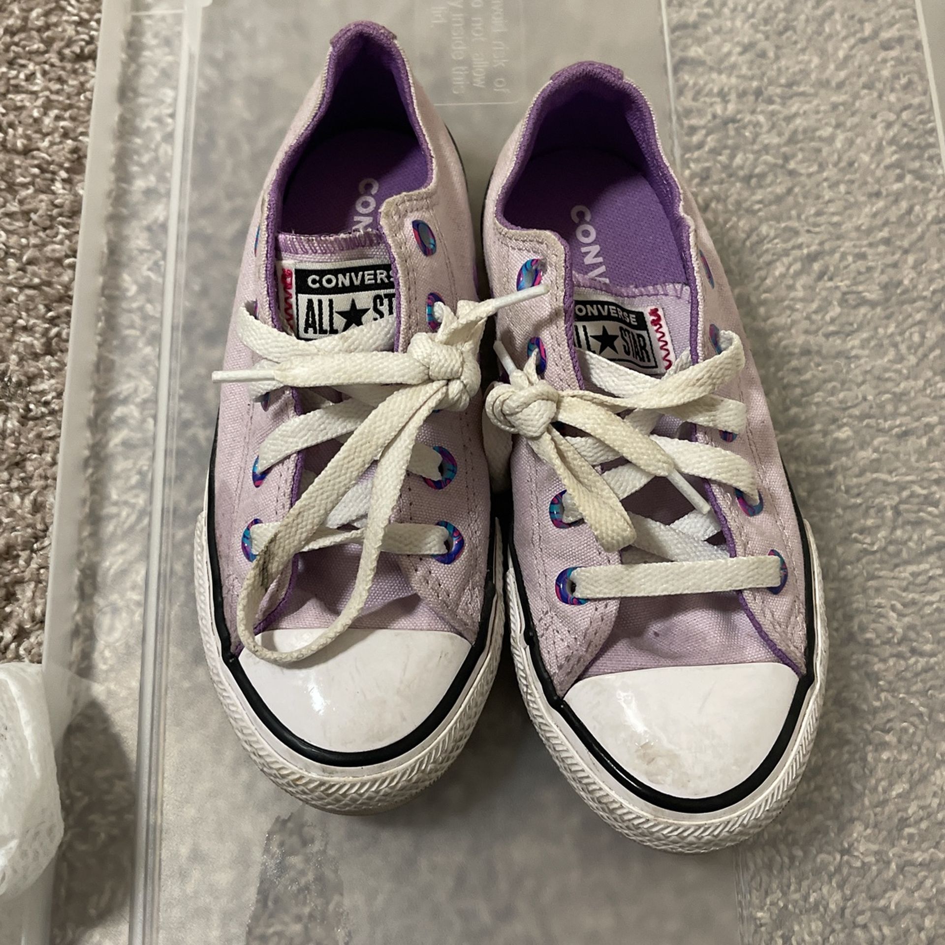 Converse All stars Gently used Kids Size 13
