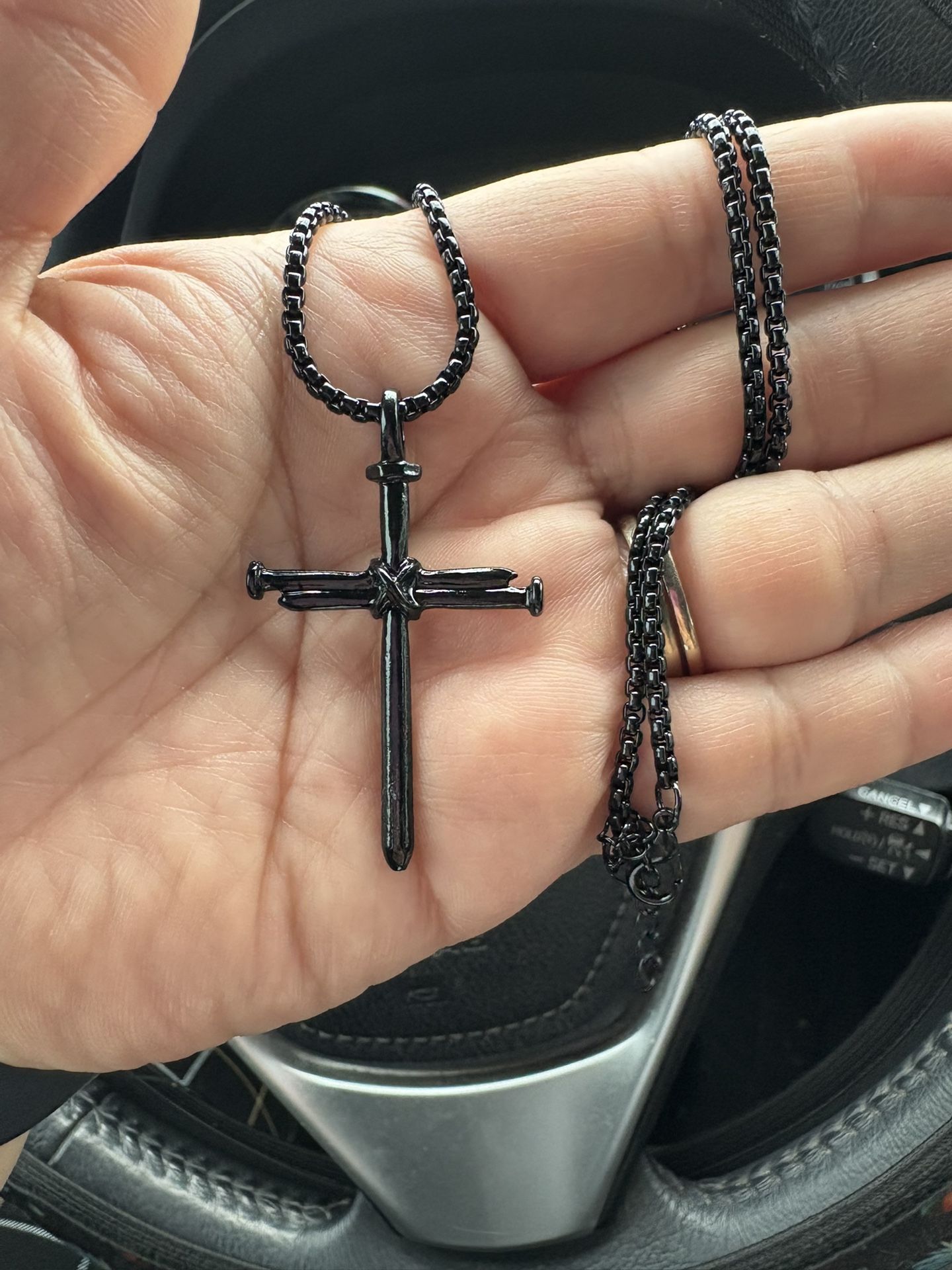 Beautiful Cross With 2 Nails