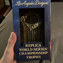 Dodgers World Series Replica Trophy 