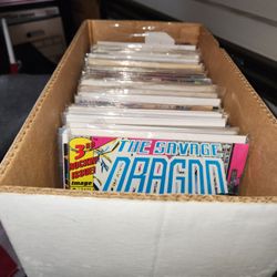 Small comic box of image and independent comics